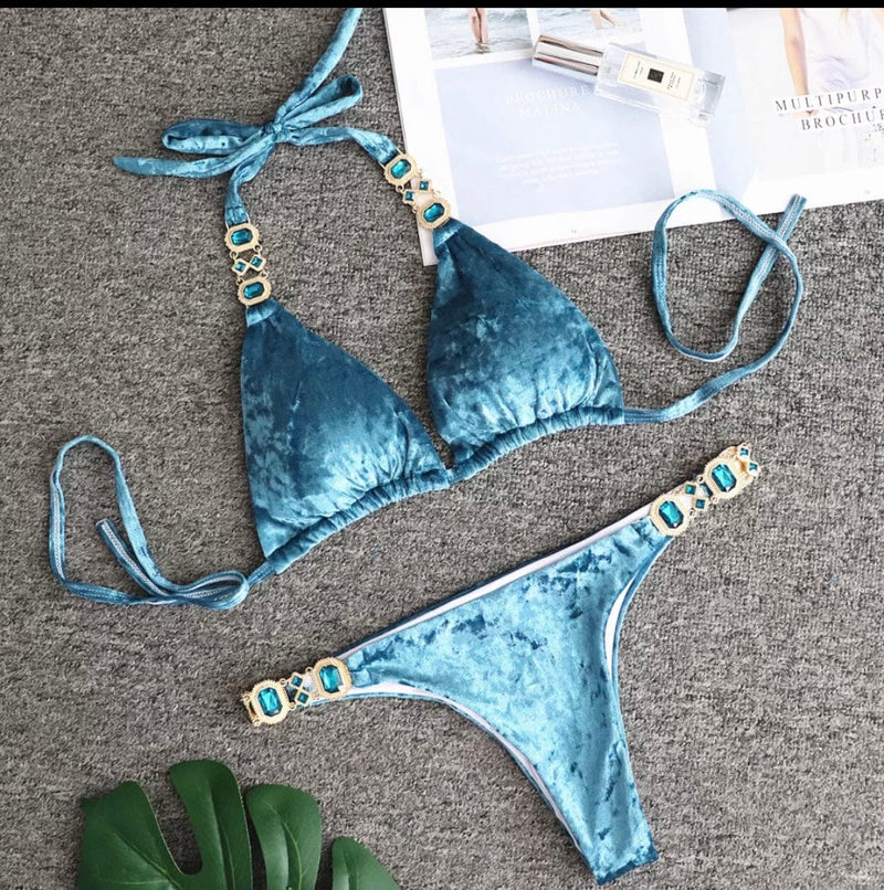 Turquoise Blue Bikini