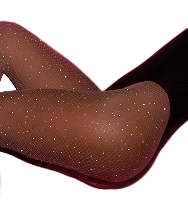 Sparkle Queen Rhinestone Pantyhose Tights One Size