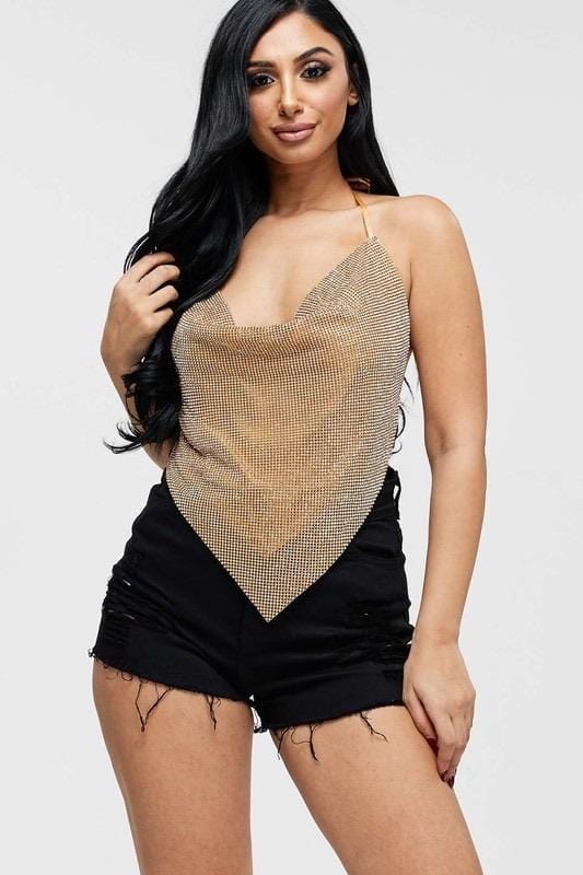 Shimmer Bra Candy Top