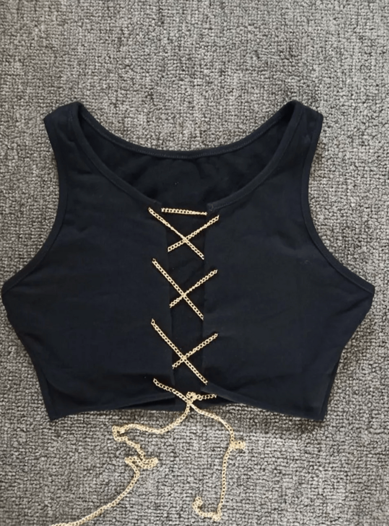 Peek A Boo Crop Top
