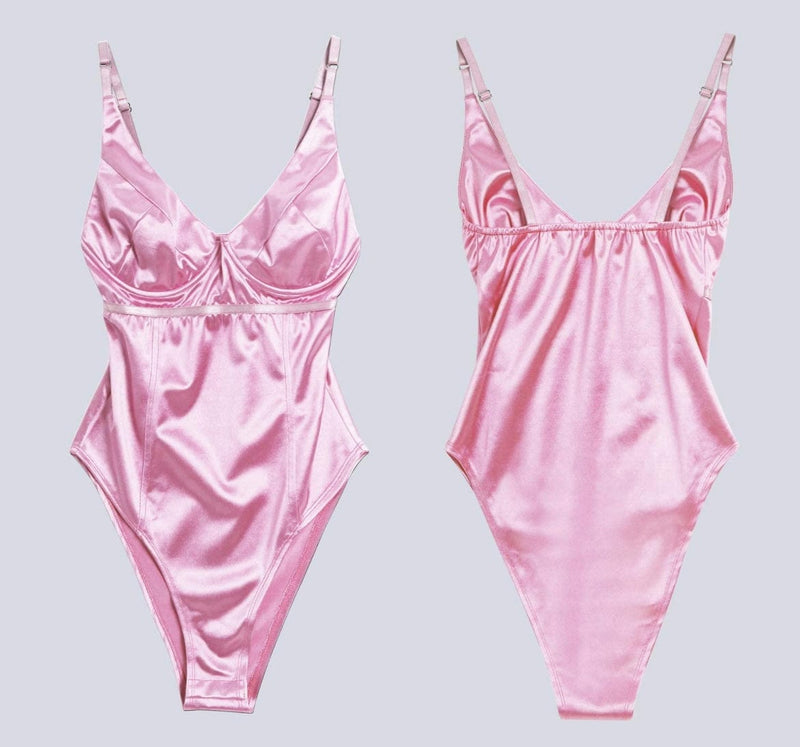 Pink N Pretty Bodysuit Lingerie