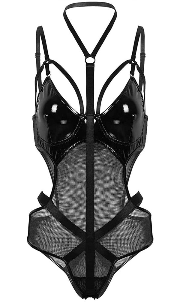 In Control Mesh Teddy Lingerie